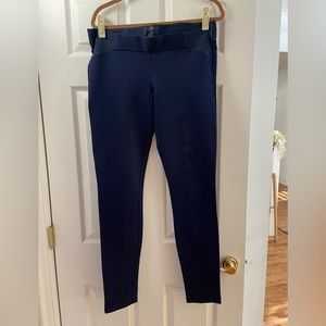 EUC J. Crew Maternity 8 Tall Pixie Navy Dress Pants